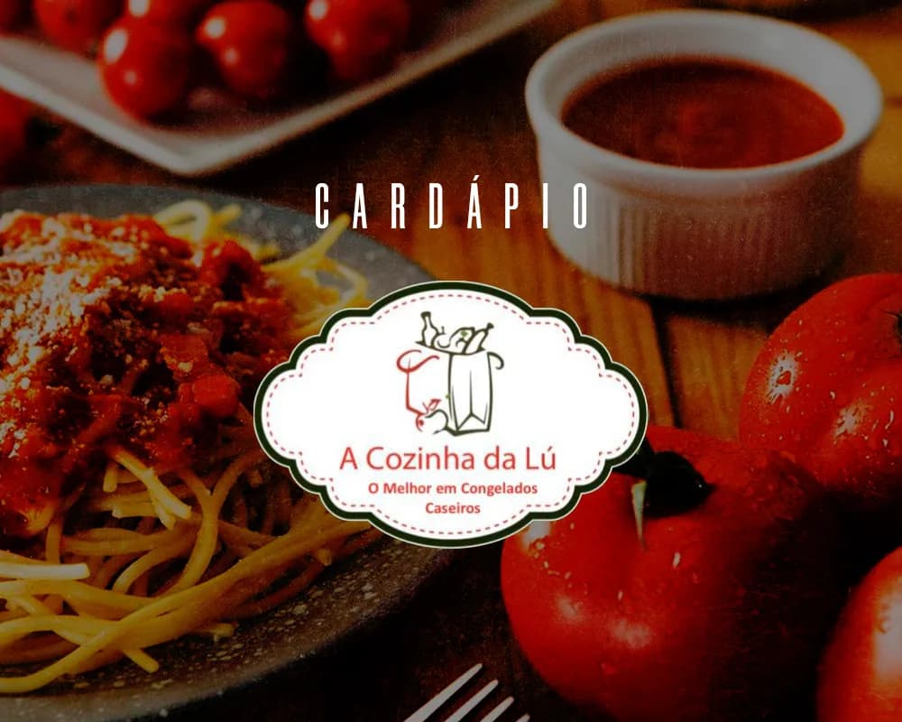 Cárdapio A Cozinha da Lú